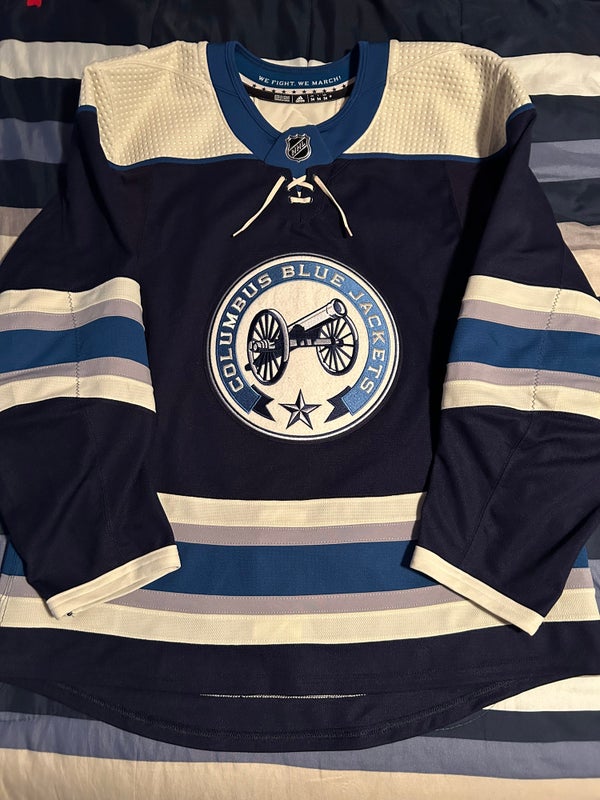 Columbus Blue Jackets Breakaway NHL Replica Mesh Jersey Size Large
