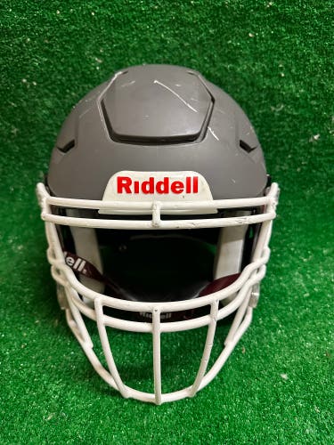 2022 Adult Large - Riddell Speedflex Football Helmet - Matte Gray