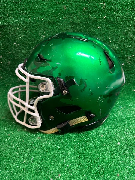 dark green speedflex helmet Michigan State Spartans Riddell LOC CHINSTRAP SYSTEM improves helmet retention STRAP Adult Large - Riddell Speedflex