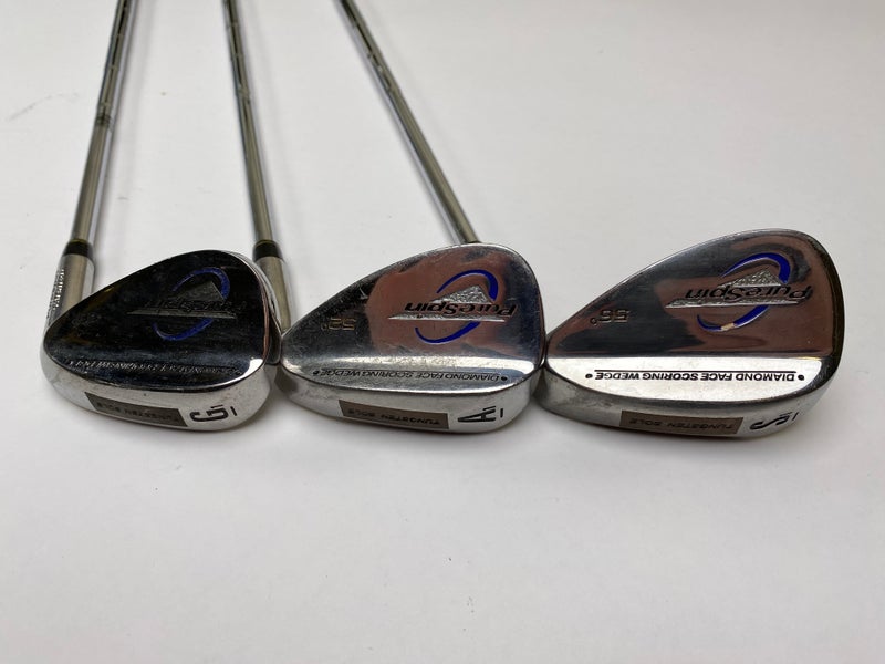 Purespin Pure Spin Wedge Set 48* 52* 56* Pure Spin Wedge Steel Mens RH