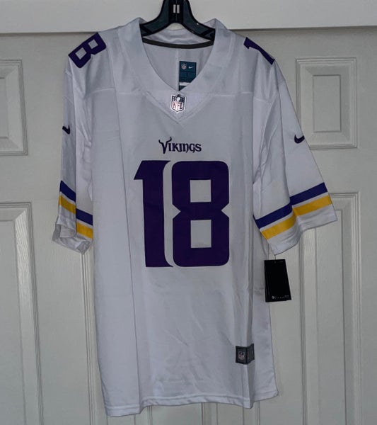 Nike Men's Justin Jefferson Minnesota Vikings Game Jersey - White