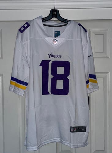 Brand New Minnesota Vikings Justin Jefferson Jersey With Tags - Size Men’s XL