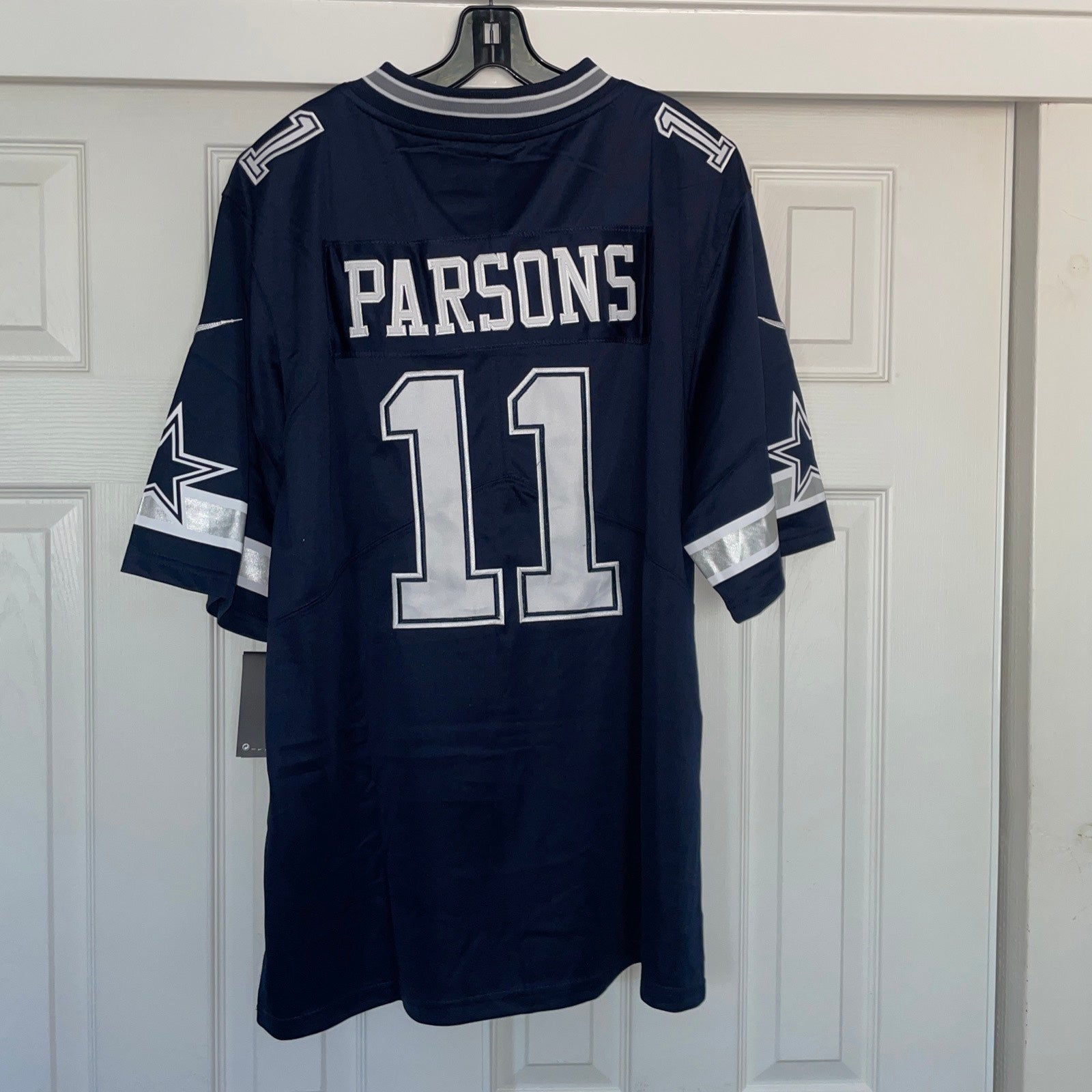 Micah Parsons Autographed Cowboys Blue Alternative Nike Game Jersey-Fanatics