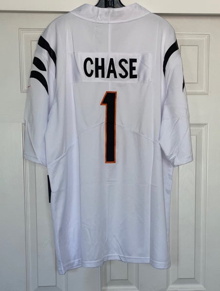 Brand New Cincinnati Bengals Ja'Marr Chase Jersey With Tags - Size Men's  Large