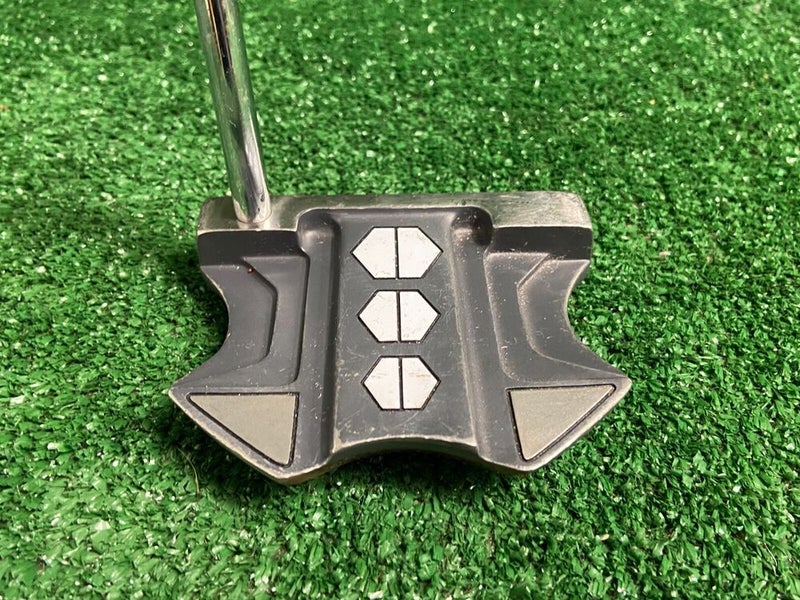 Hippo HEX 2 Face Balanced Mallet Putter RH Steel ~34.5" New Grip Nice Condition