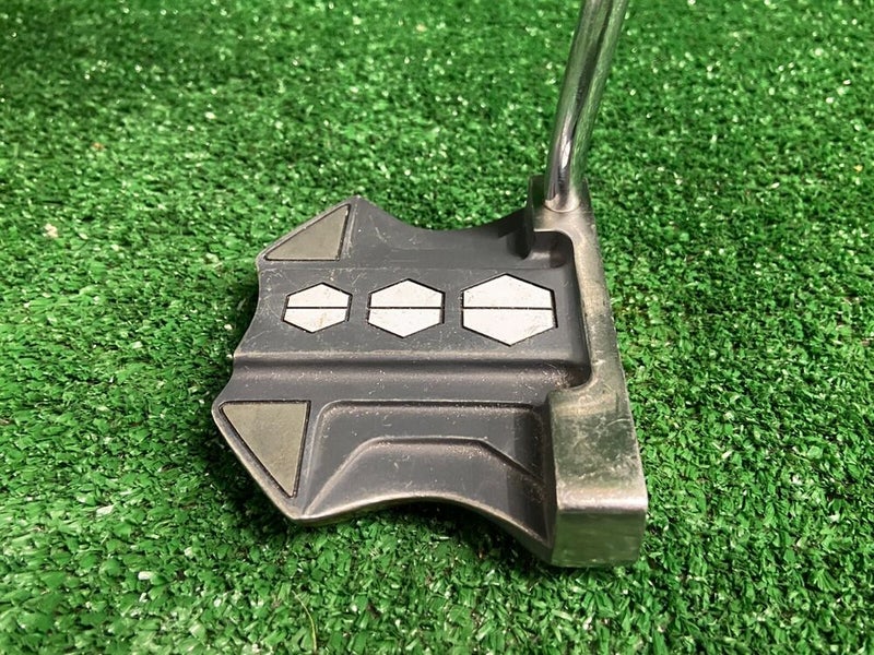 Hippo HEX 2 Face Balanced Mallet Putter RH Steel ~34.5" New Grip Nice Condition