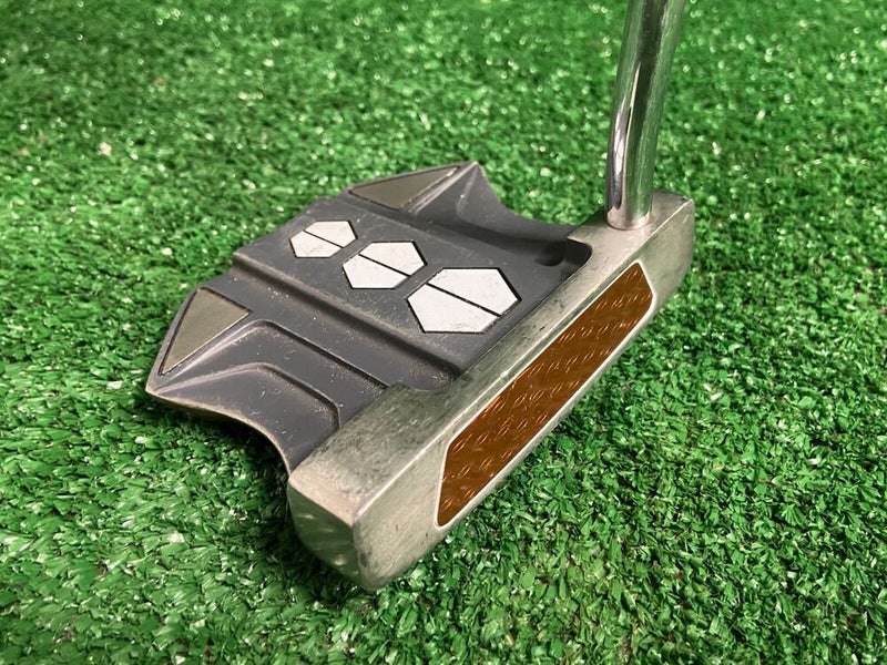 Hippo HEX 2 Face Balanced Mallet Putter RH Steel ~34.5" New Grip Nice Condition