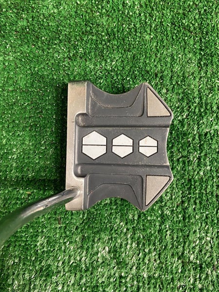 Hippo HEX 2 Face Balanced Mallet Putter RH Steel ~34.5" New Grip Nice Condition