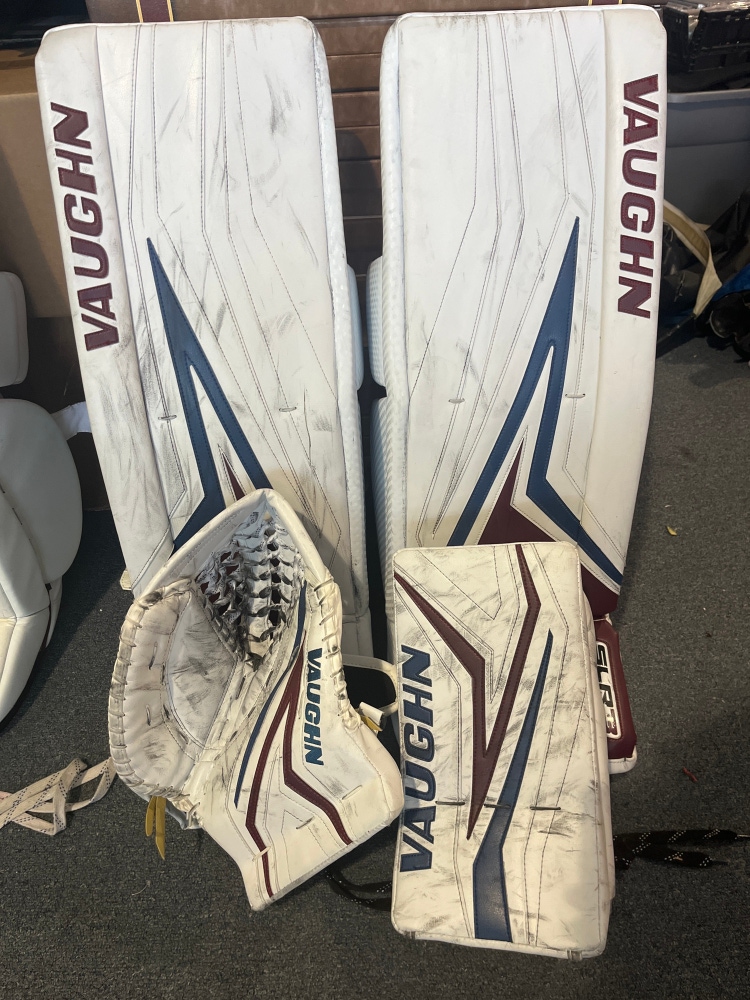 Game Used Colorado Avalanche Full Right VAUGHN SLR3 Set 35+1 Francouz #2