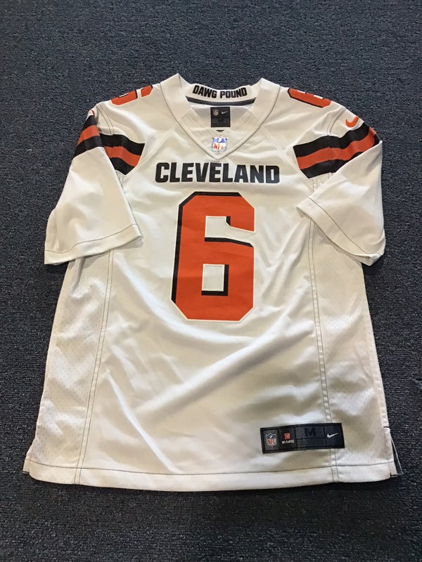 Cleveland Browns #6 Mayfield Jersey Size Large - Hope Chest Thrift Store