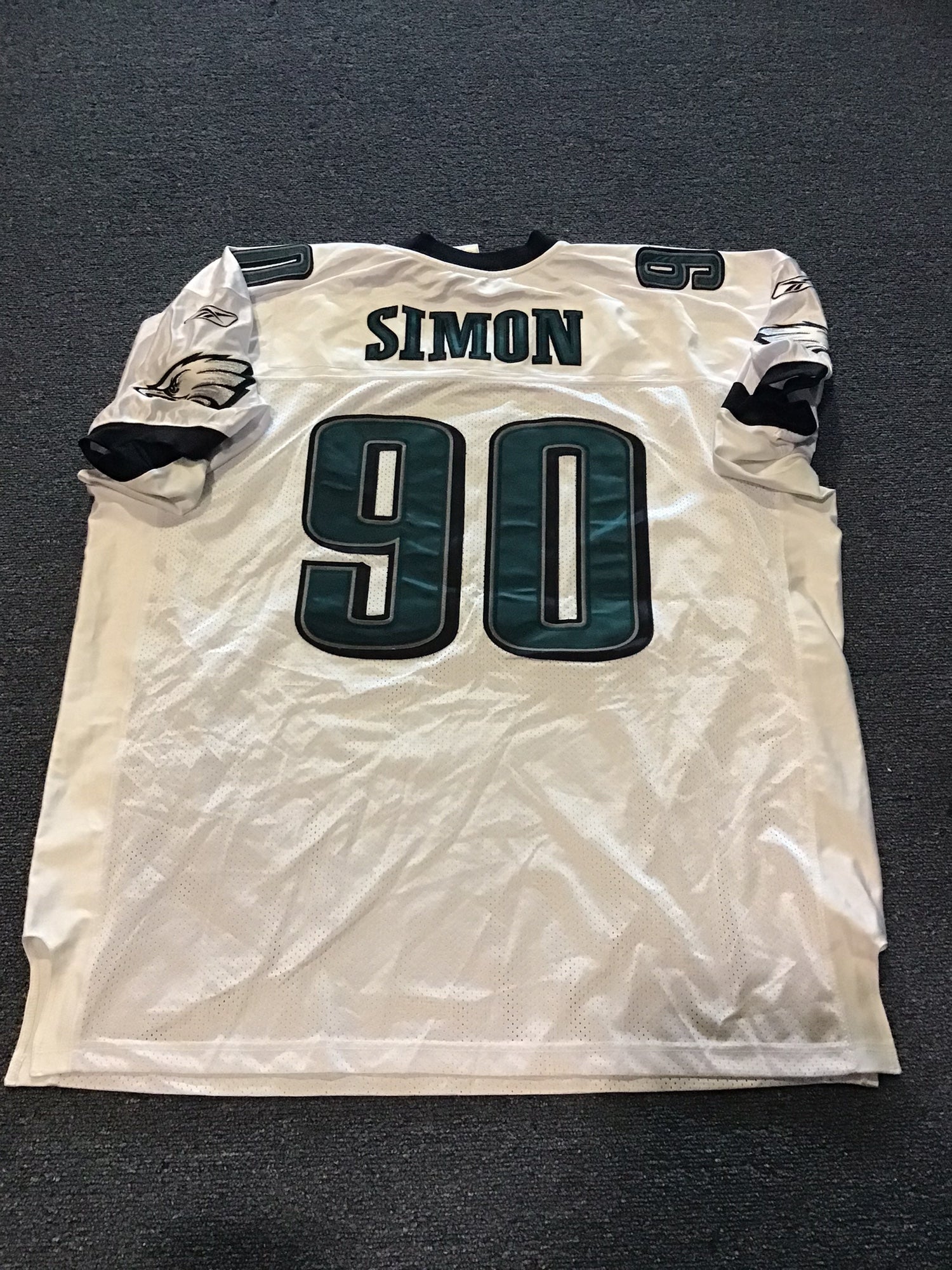 NWOT Philadelphia Eagles Men's 56 Reebok Jersey #90 Simon