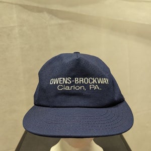 Vintage Owens-Brockway Clarton,PA Snapback Hat