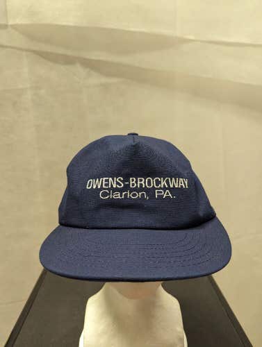 Vintage Owens-Brockway Clarton,PA Snapback Hat