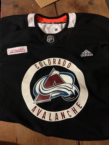 Colorado Avalanche team use’s practice jersey