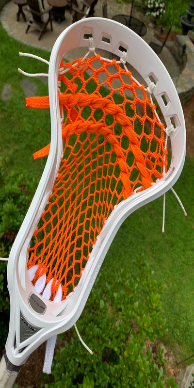 NEW Rare Reebok 10K Lacrosse head CUSTOM Strung w/ Semisoft mesh