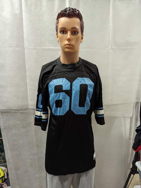 Vintage 1970s Champion Football Jersey Black XL | SidelineSwap