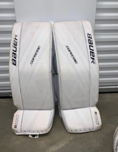 33" Bauer Supreme S190 Goalie Leg Pads