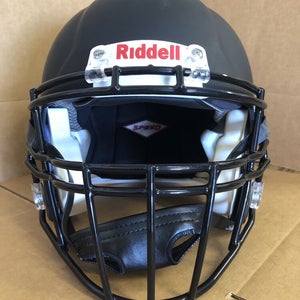 USED RIDDELL SPEED ADULT HELMET - LARGE - FLAT BLACK