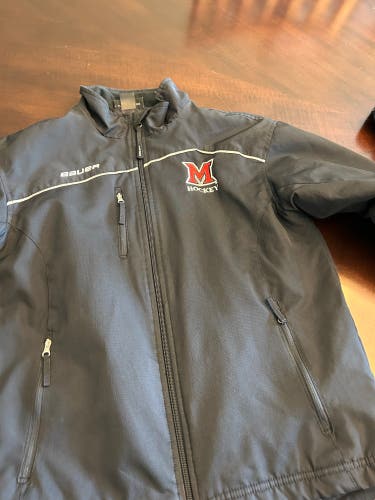 Black Used Medium Bauer Jacket