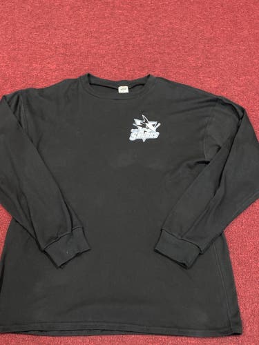 San Jose Sharks Long Sleeve Shirt Item#4AP6