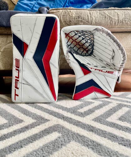 True Px3 Goalie Pro Return Glove And Blocker