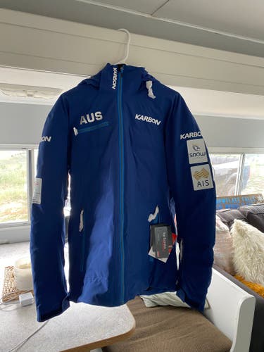 Blue Unisex Adult New Medium/Large Karbon Jacket