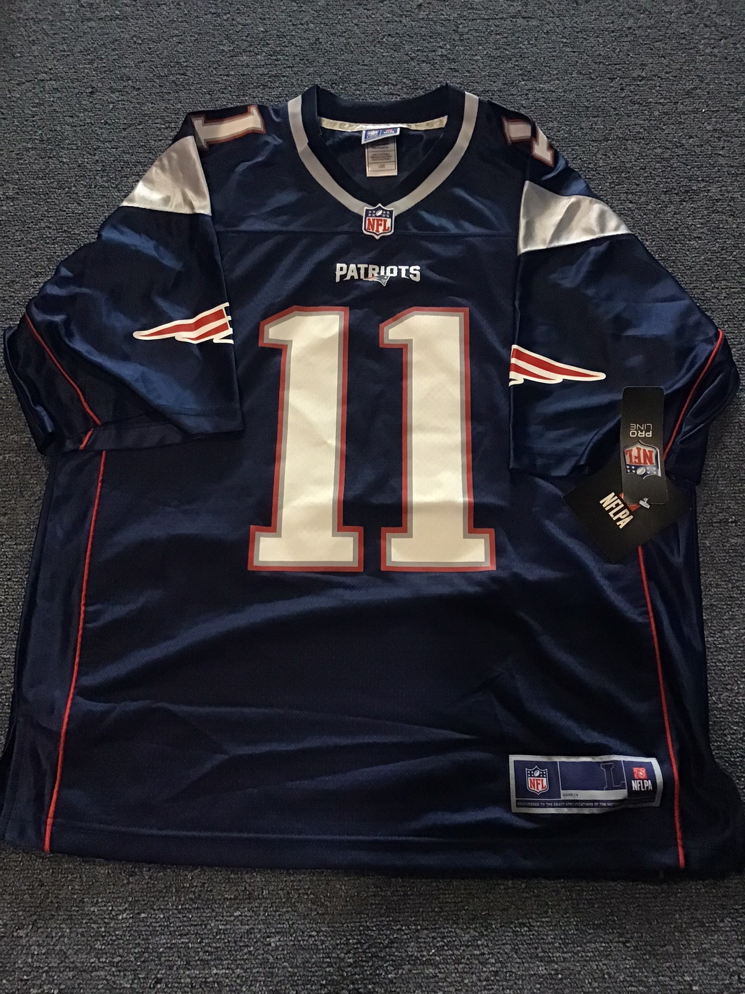 Tom+Brady+XXLMens+New+England+Patriots+Super+Bowl+53+Nike+Screen+Game+Jersey  for sale online