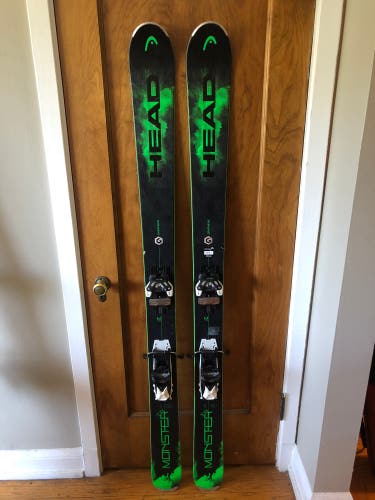 Head Monster 108 177cm with Adjustable Tyrolia Attack 13 Bindings