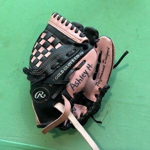 Used Rawlings Player Series Right Hand Throw Pitcher Baseball Glove 9"