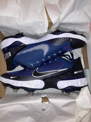 Blue Adult Metal Nike Nike alpha huarache elite 3