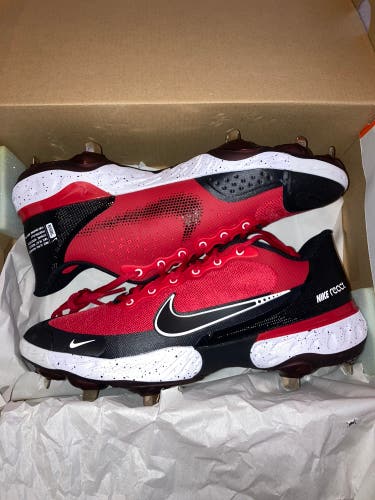 Red Adult Metal Nike Nike alpha huarache elite 3