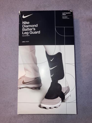 Black New Senior Nike Shin Guard