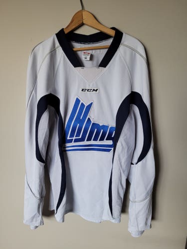 White Used Multiple Size Available LHJMQ Practice Jersey