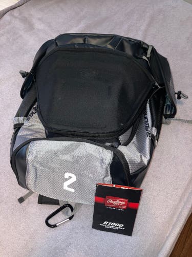 Black New Large/Extra Large Rawlings Backpack