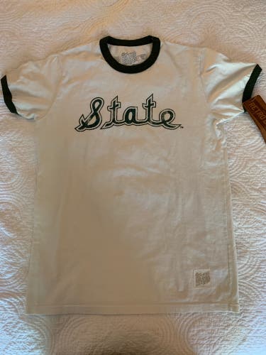 Adult Medium Orig Retro Brand Michigan State t shirt new with tag