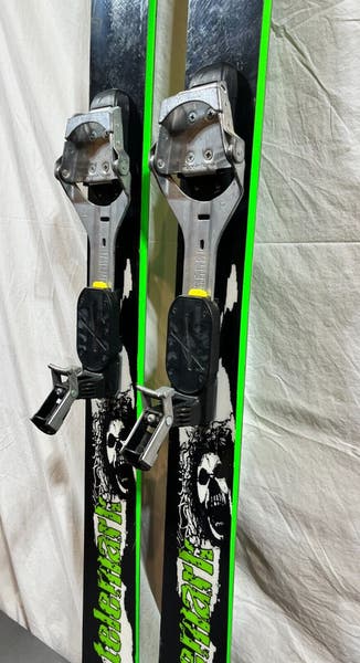 K2 Hippy Stinx 191cm Twin-Tip Telemark Skis Linken Step-In