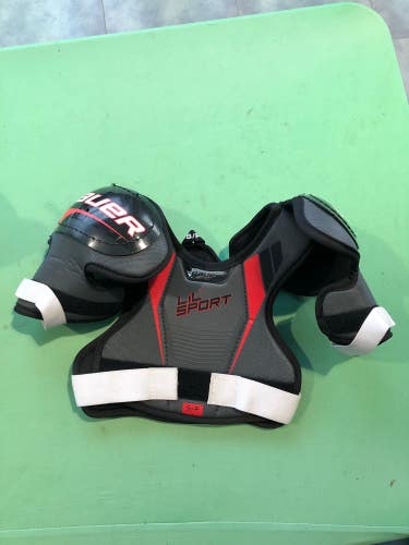 Used Youth Small Bauer Lil Sport Shoulder Pads