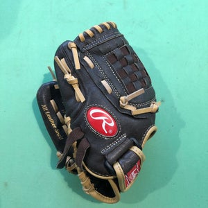 Used Rawlings Highlight Series Left Hand Throw Pitcher Baseball Glove 10"