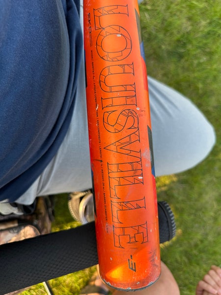 Used BBCOR Certified Louisville Slugger (-3) 28 oz 31" Meta Bat