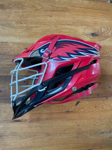 Team Carolina :: Cascade S Lacrosse Helmet - Red :: Used