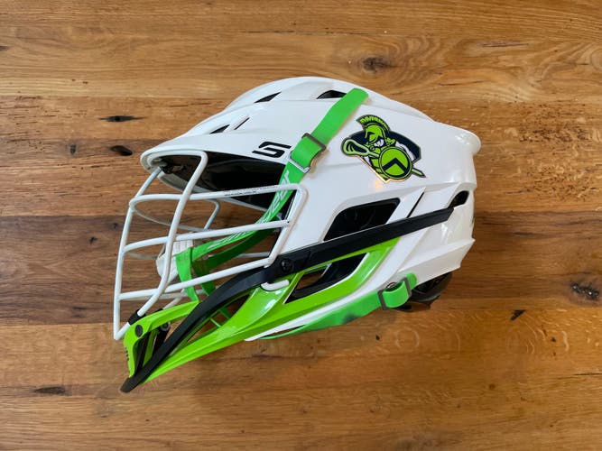 Cascade S Helmet - White/Lime Green - Used