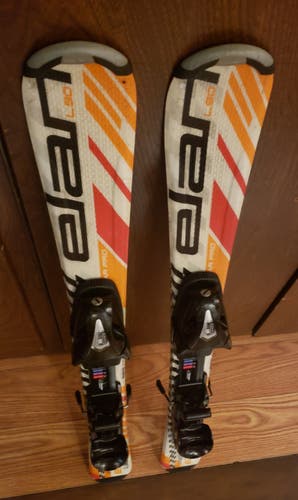 90cm Jr./Kids Skis ELAN EXAR with Jr. ELAN ESP 4.5 Adjustable Bindings *USED* CLEAN
