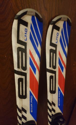 110cm Jr./Kids Skis ELAN EXAR PRO with Jr. ELAN ESP 4.5 Adjustable Bindings *USED* CLEAN