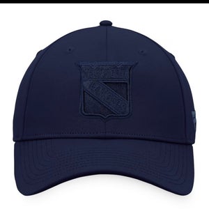 2 New York Rangers Fanatics Authentic Pro Hat Locker Room Road Snapback Hat - Blue