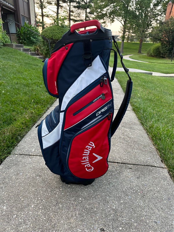 Callaway ORG 15 Cart Bag - Black/Titanium/Silver 