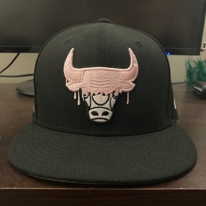 Chicago Bulls Pink Drip New Era Snapback
