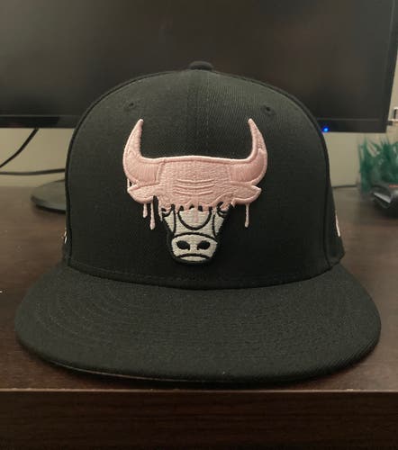 Chicago Bulls Pink Drip New Era Snapback