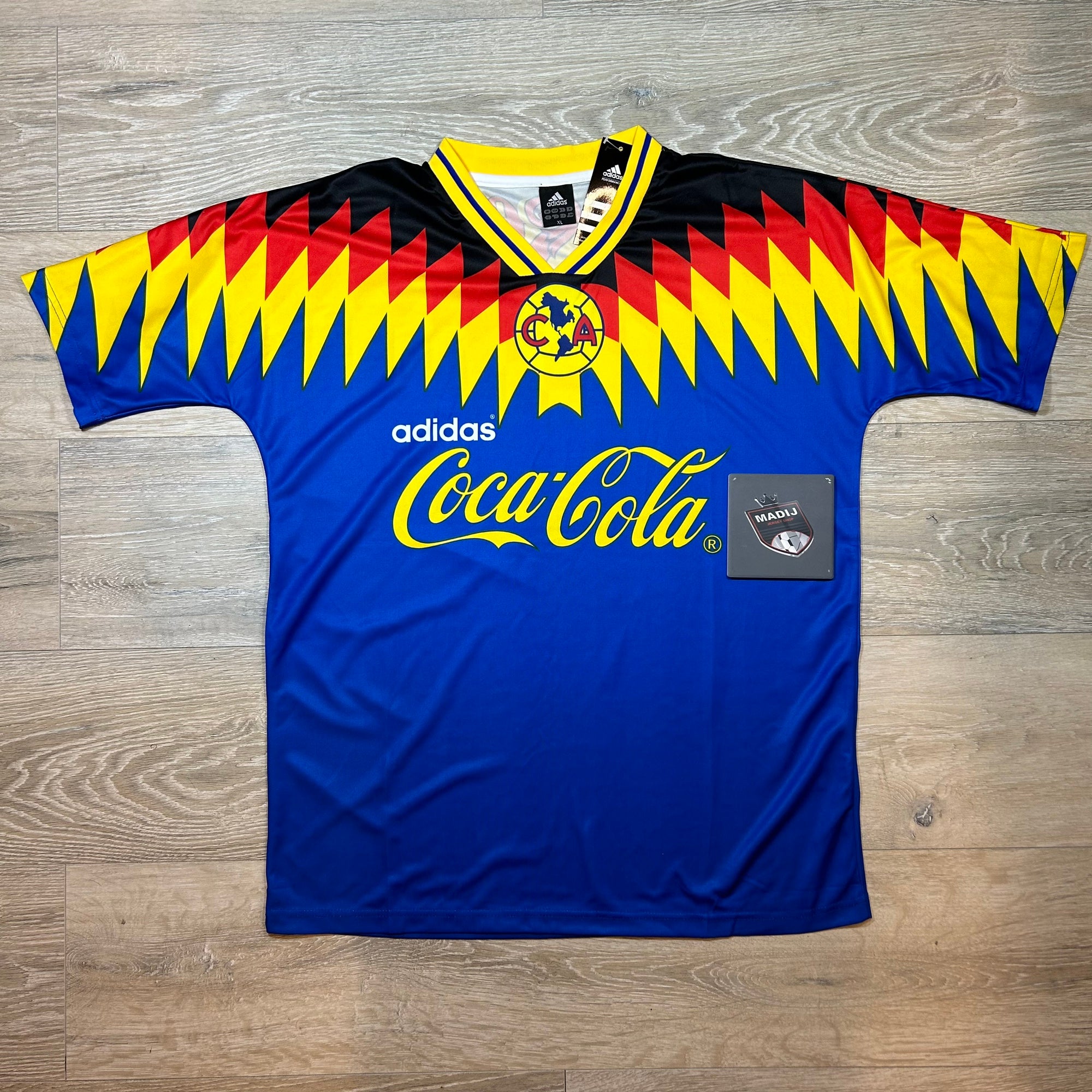 Vintage Soccer Jerseys Club America Away Jersey Shirts 1995