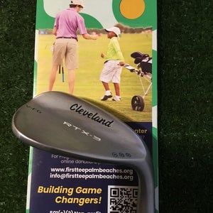 Cleveland RTX3 V-FG 60* Lob Wedge LW Stiff NS Pro Modus 3 125 Steel Shaft
