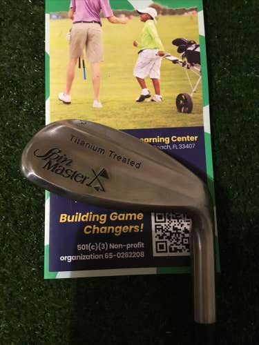 TearDrop Spin Master 52* Pitching Wedge (PW) Precision Rifle Steel Shaft